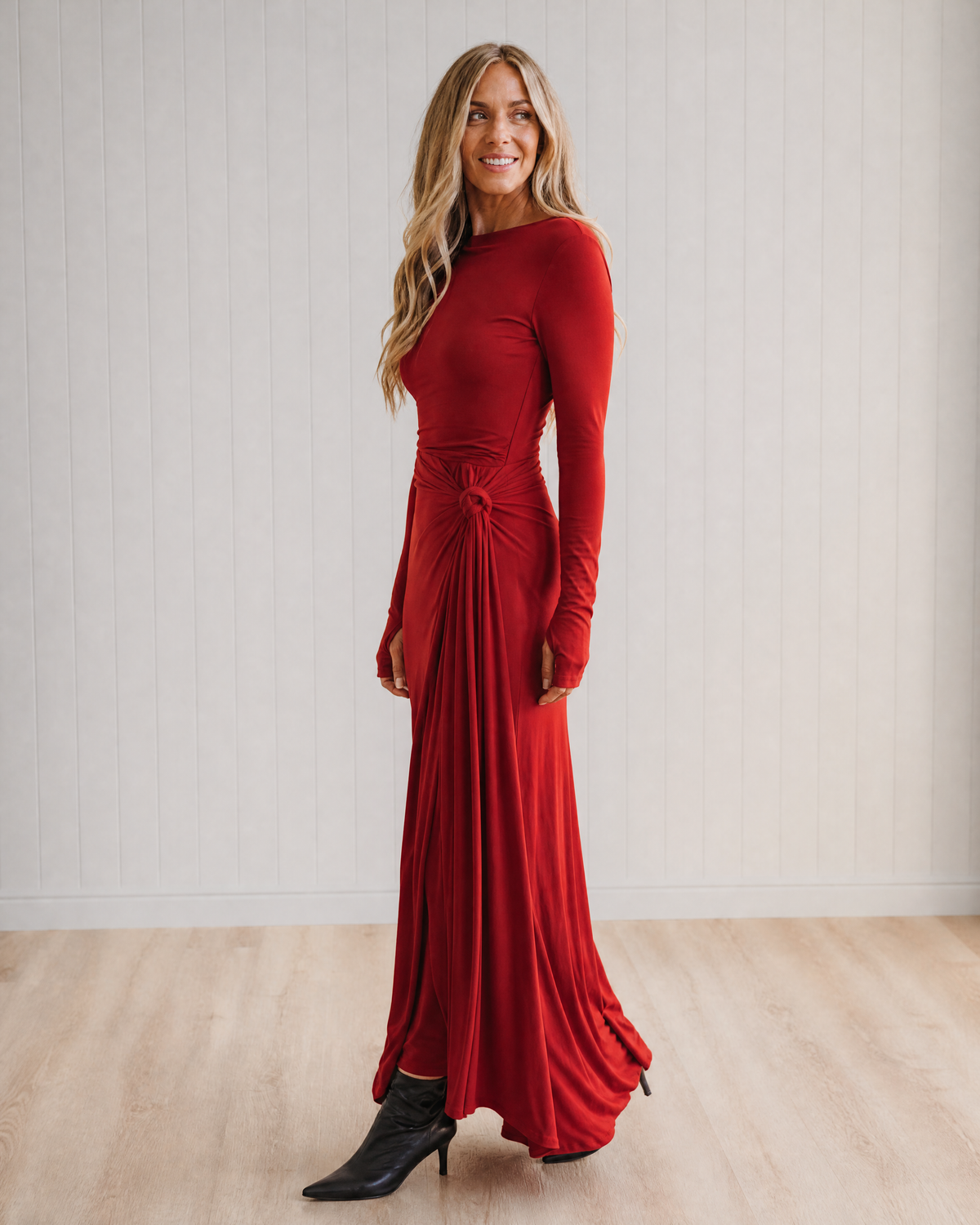 Esther Elegant Flowing Maxi Dress