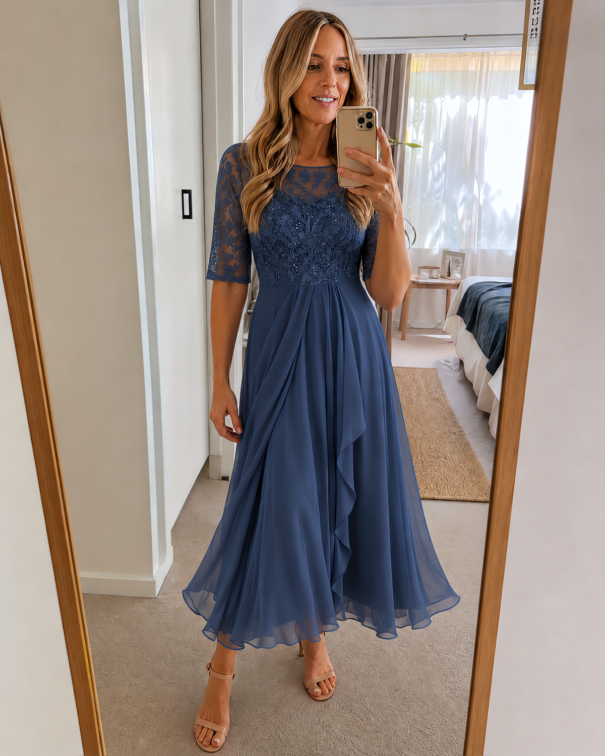 Roseanna Flattering Midi Dress