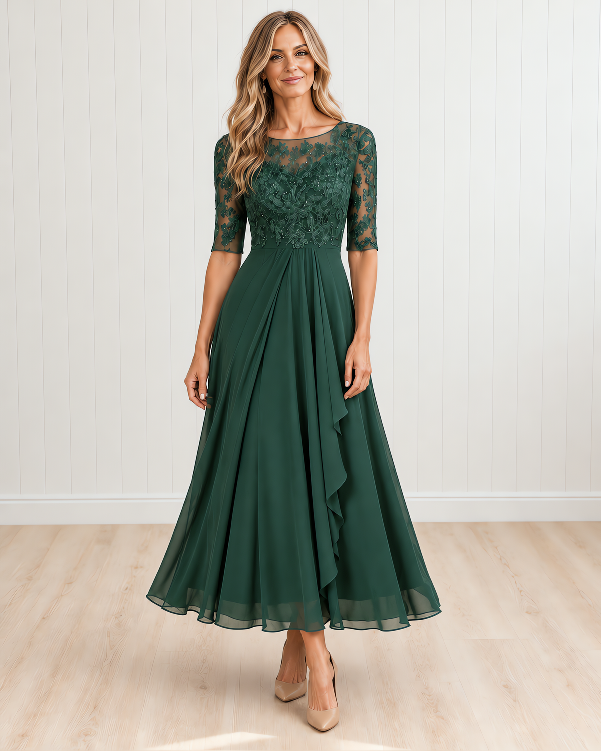 Roseanna Flattering Midi Dress