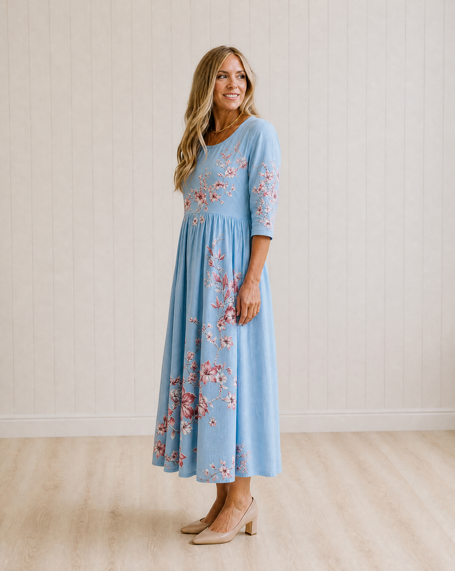 Sylvie Blossom Weekend Midi Dress