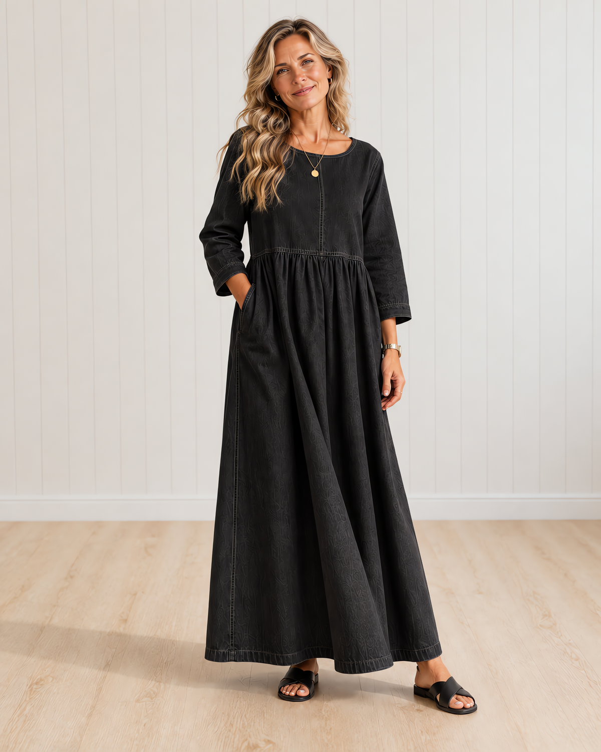 Zephyrelle Vintage Maxi Dress