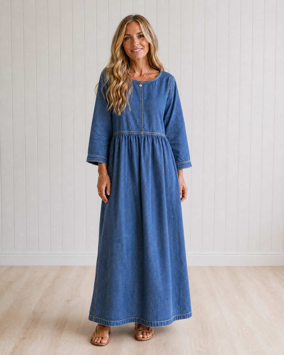 Zephyrelle Vintage Maxi Dress