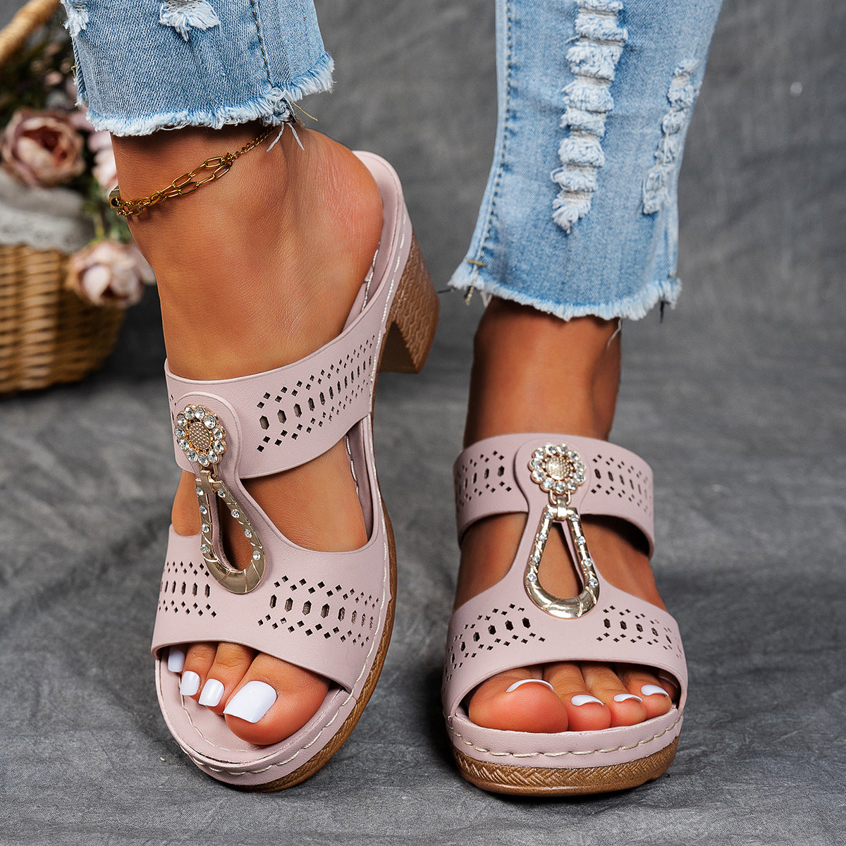 Lidia | Comfort Sandal with Heel