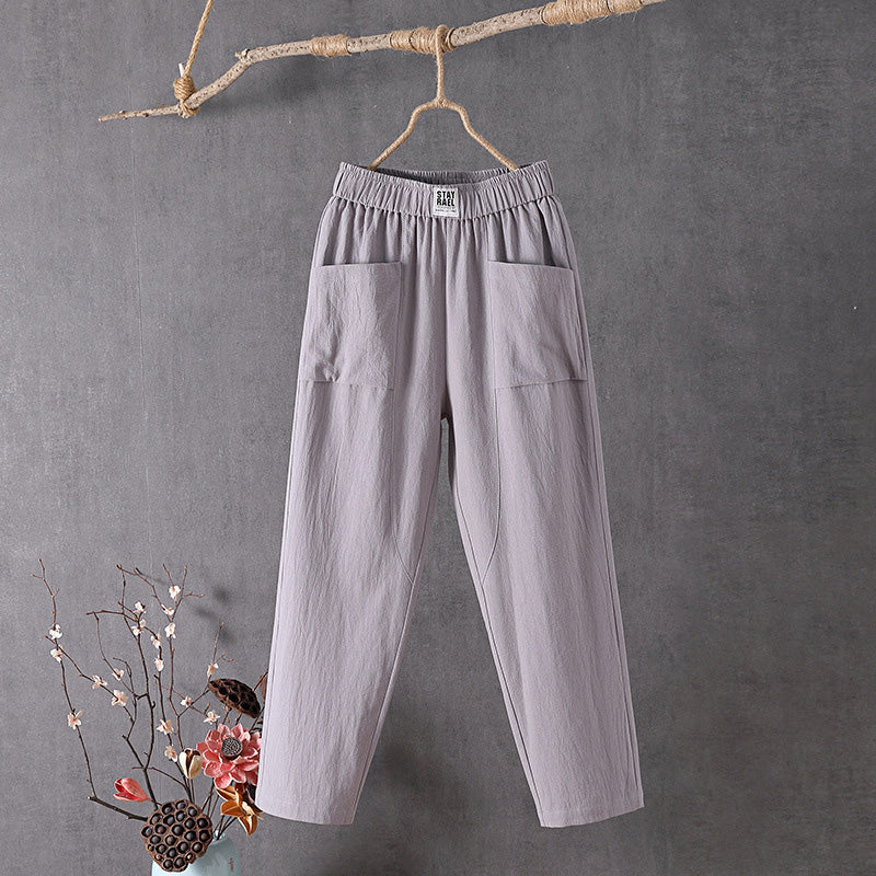 Alyra Relaxed Trousers with Pockets