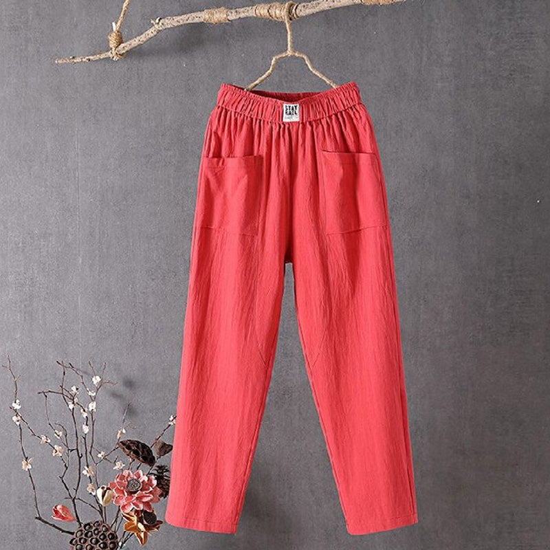 Alyra Relaxed Trousers with Pockets