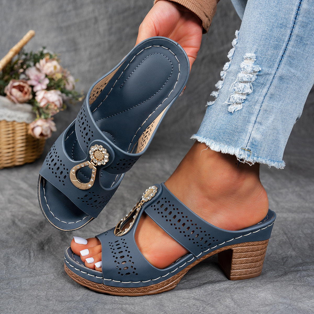Lidia | Comfort Sandal with Heel