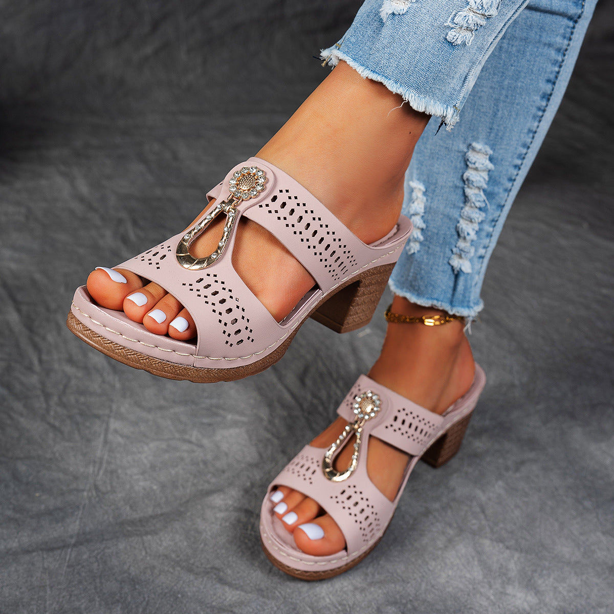 Lidia | Comfort Sandal with Heel