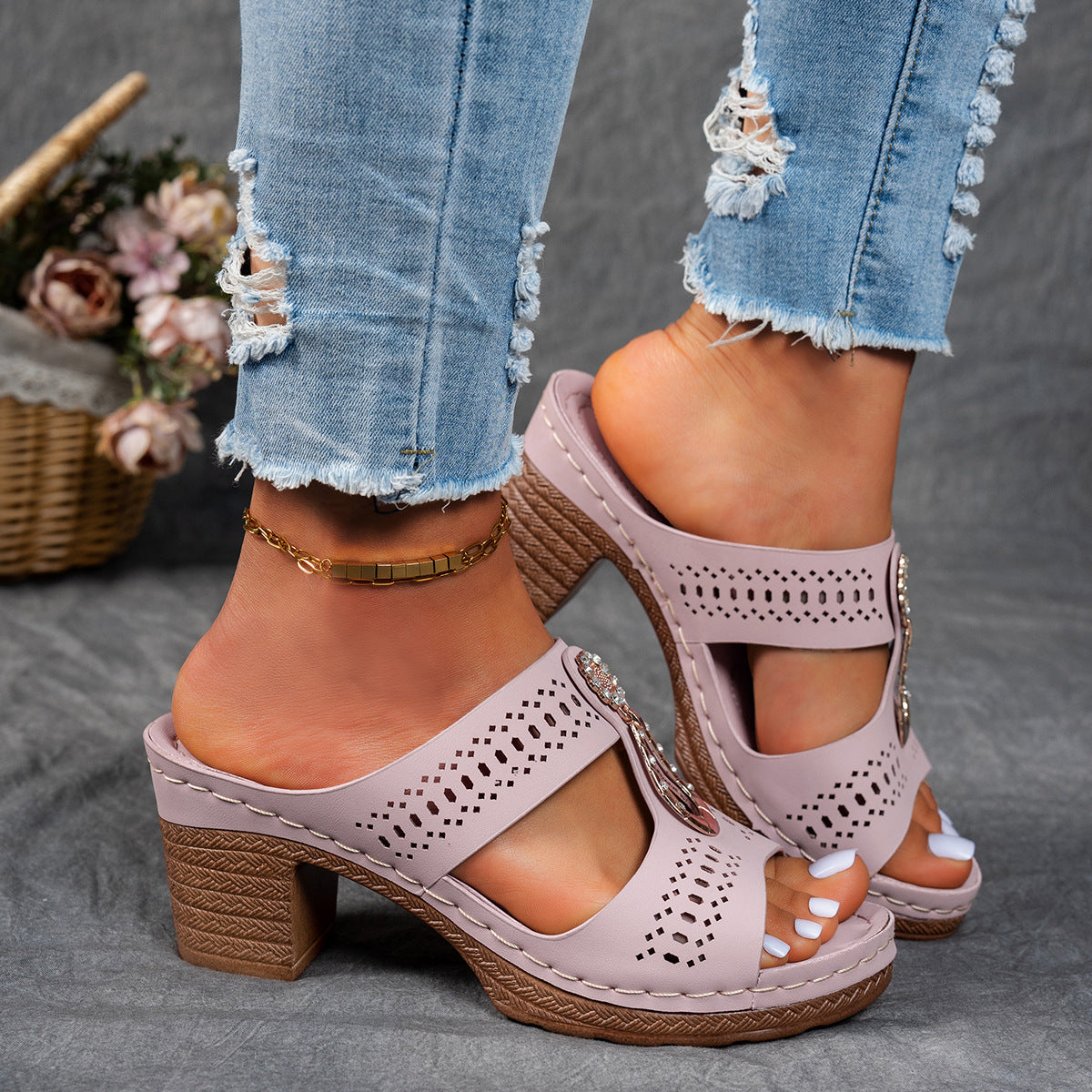 Lidia | Comfort Sandal with Heel