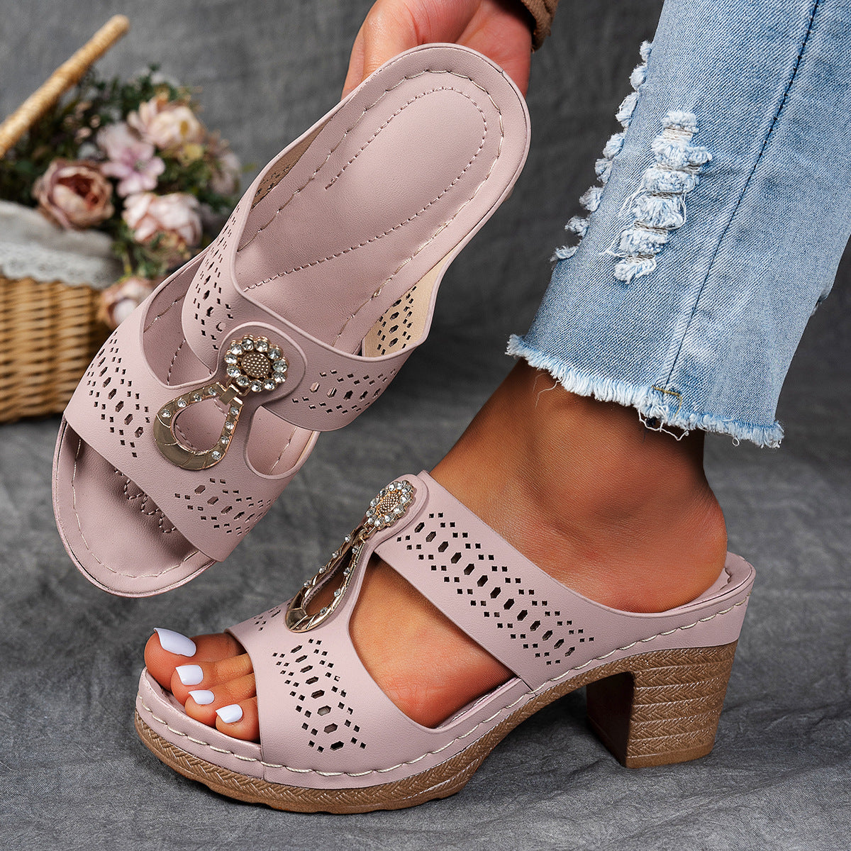 Lidia | Comfort Sandal with Heel