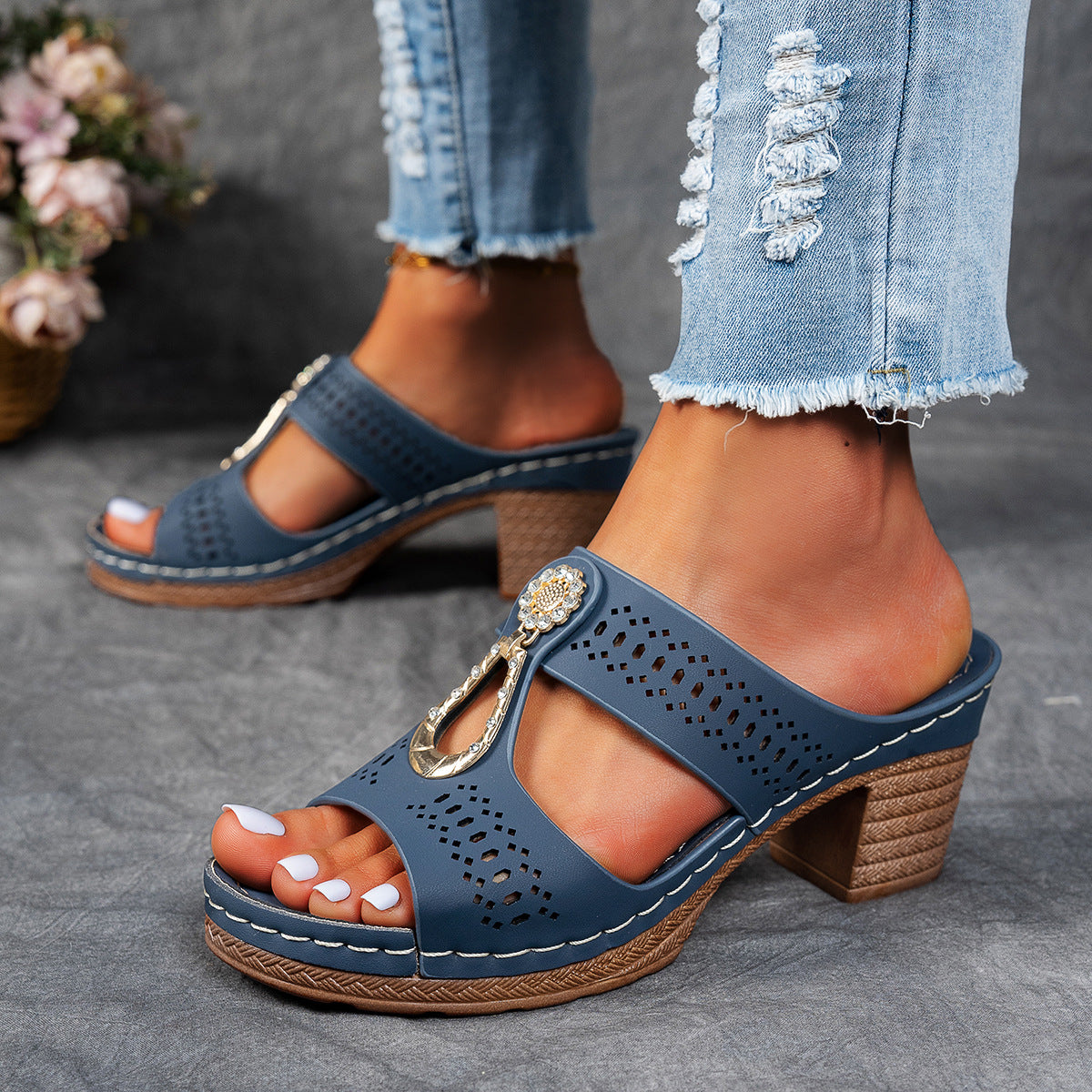 Lidia | Comfort Sandal with Heel