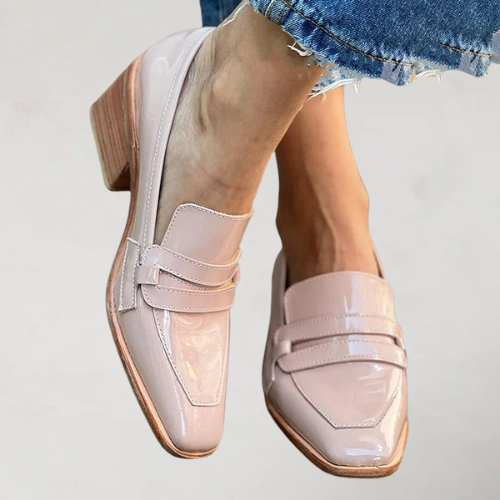 Cristina | Block Heeled Loafers