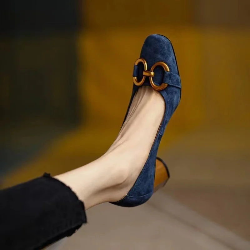 Melanie | Orthopaedic Closed Toe Buckle Heels