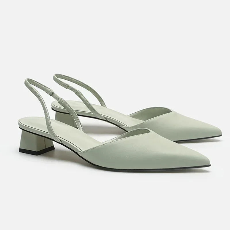 Serena | Comfortable Low Heeled Slingback
