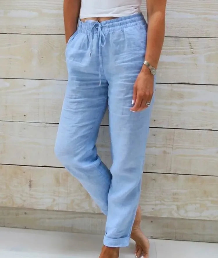 Clara | Chic and Breathable Linen Shorts for Women