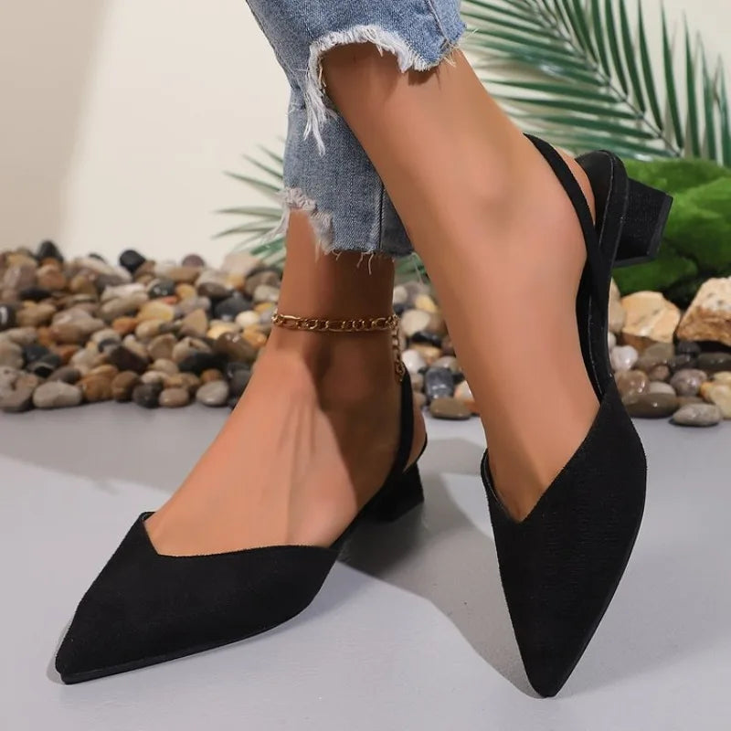 Clarissa | Low Heel Slingback