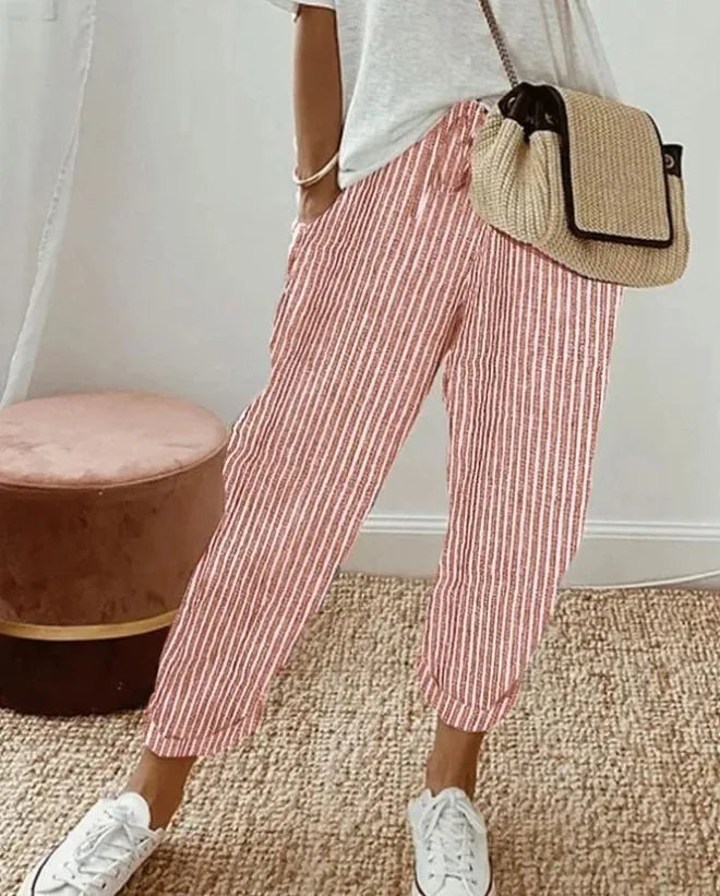 Léa | Casual Light Shorts with Elastic Waist