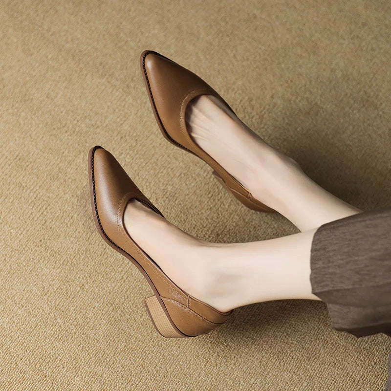 Sofia | Comfort Heels with Medium Heel