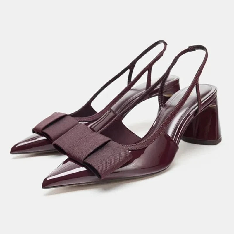 Martina | Slingback with Bow
