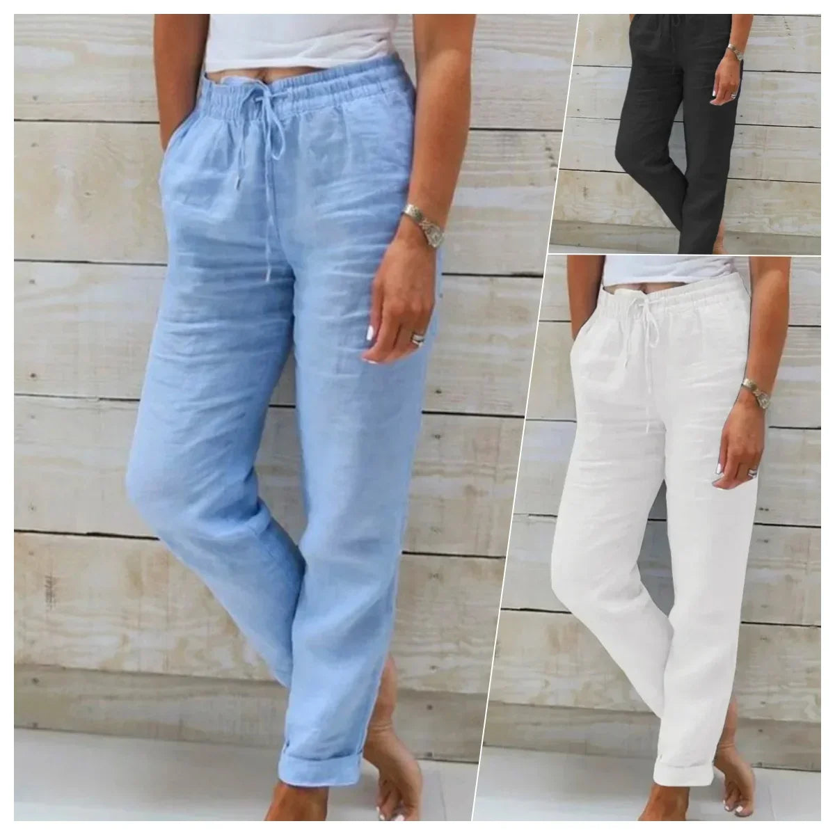 Clara | Chic and Breathable Linen Shorts for Women