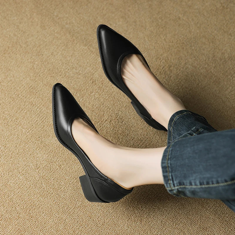Sofia | Comfort Heels with Medium Heel