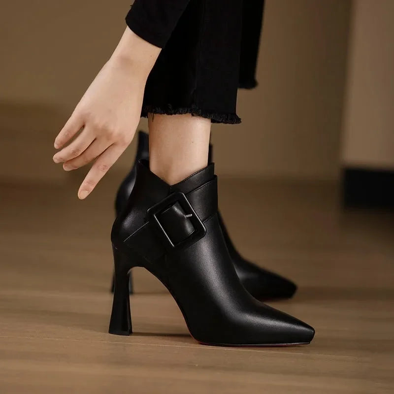 Ankle Boots | Aveline with Buckle