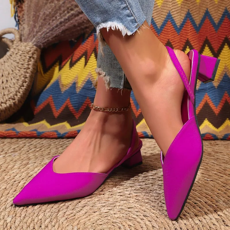 Clarissa | Low Heel Slingback