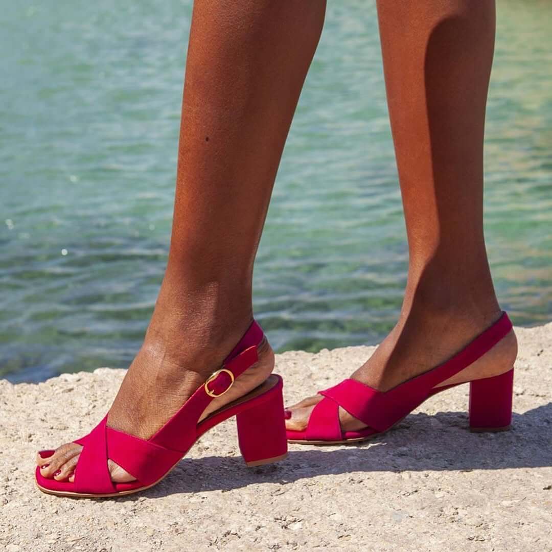 Céliane™ | Summer Azure Sandals