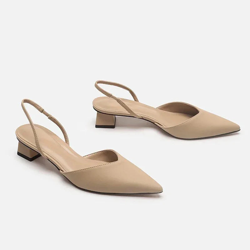 Serena | Comfortable Low Heeled Slingback