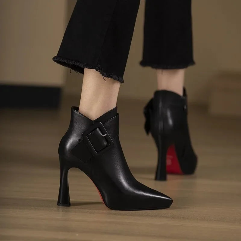 Ankle Boots | Aveline with Buckle