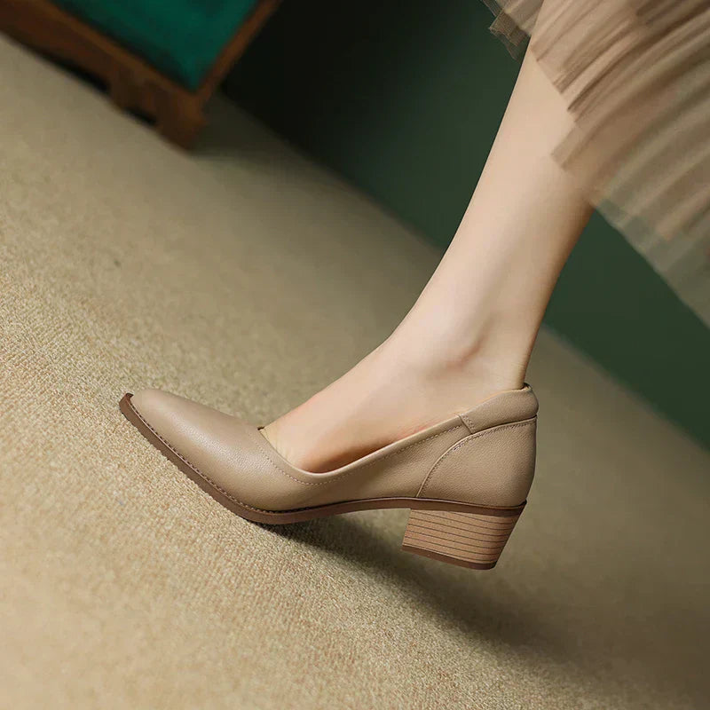 Sofia | Comfort Heels with Medium Heel