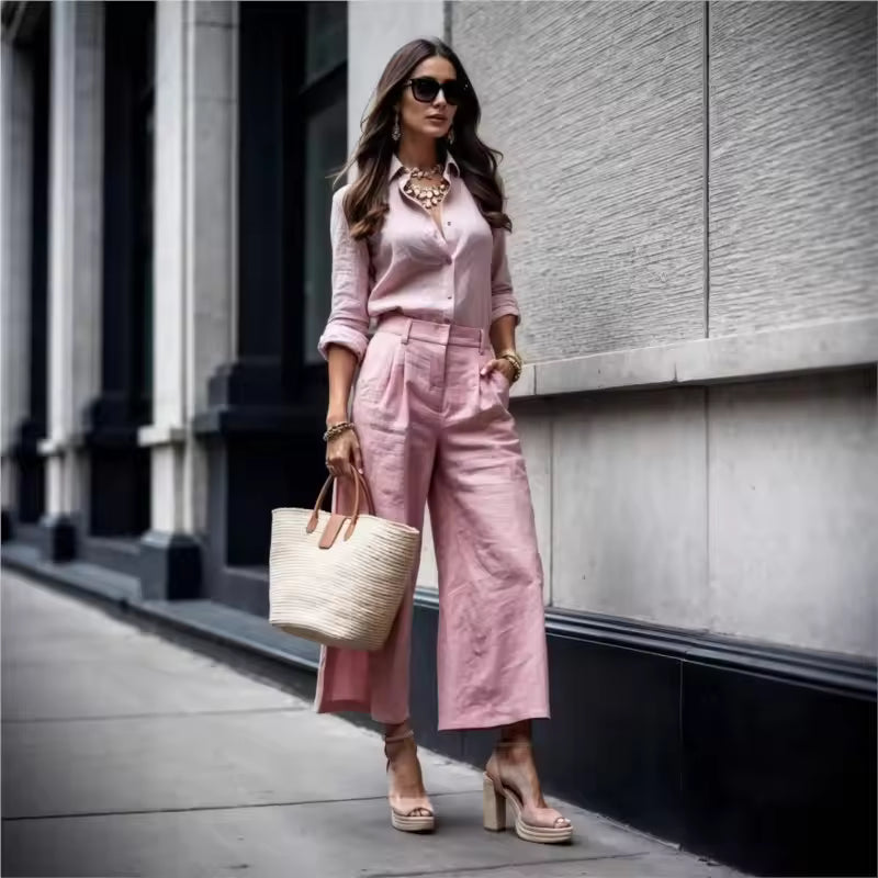 Noor | Loose Fit Set with Trousers