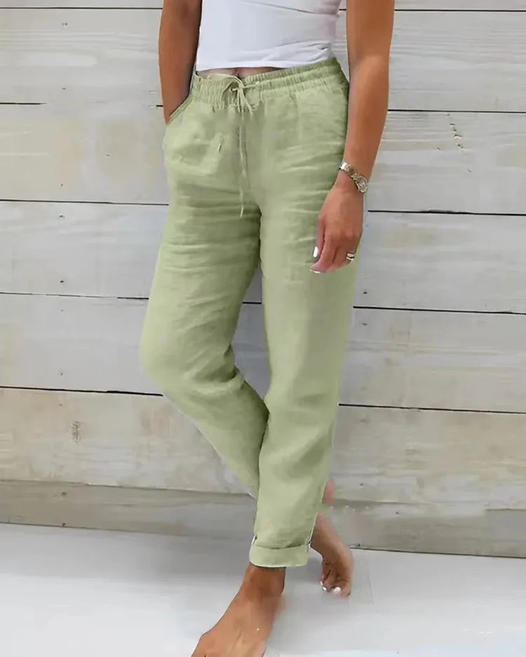 Clara | Chic and Breathable Linen Shorts for Women