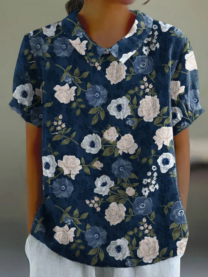 Stellah | Midnight Floral Shirt