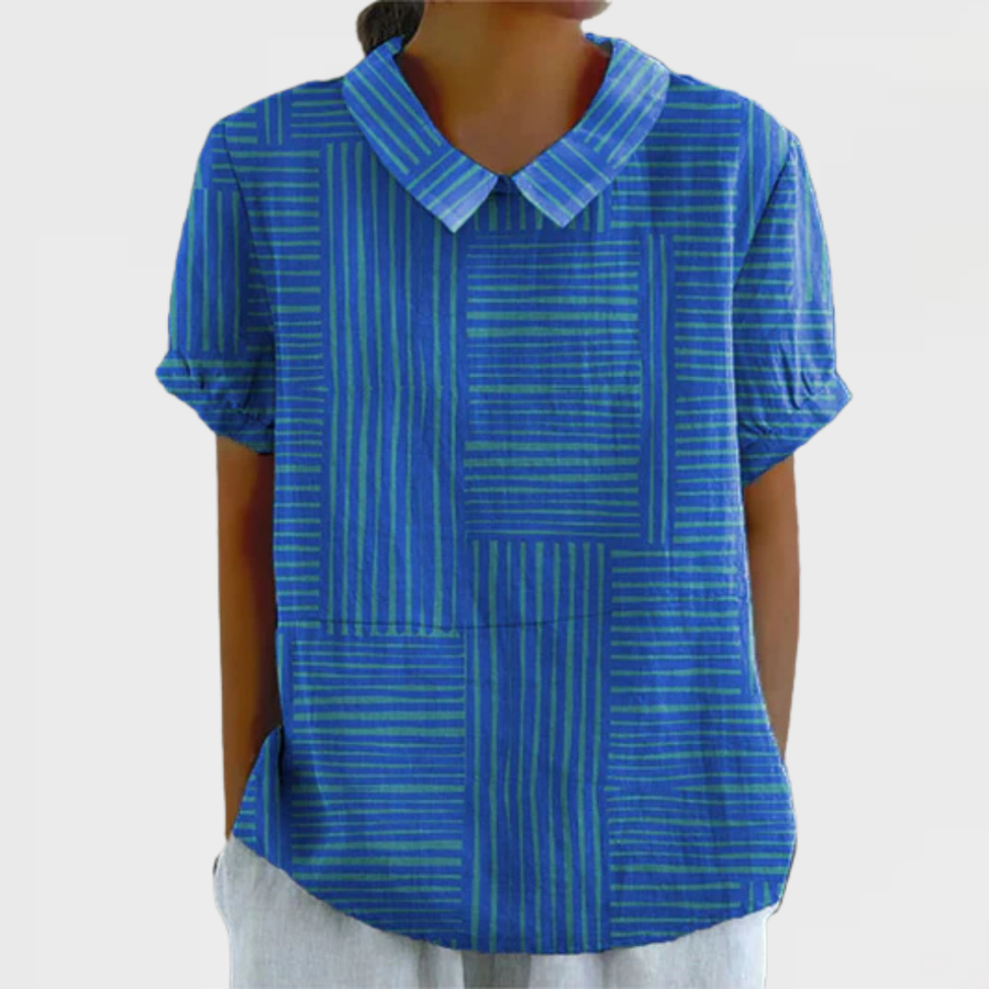Liv | Modern Stripe Blouse