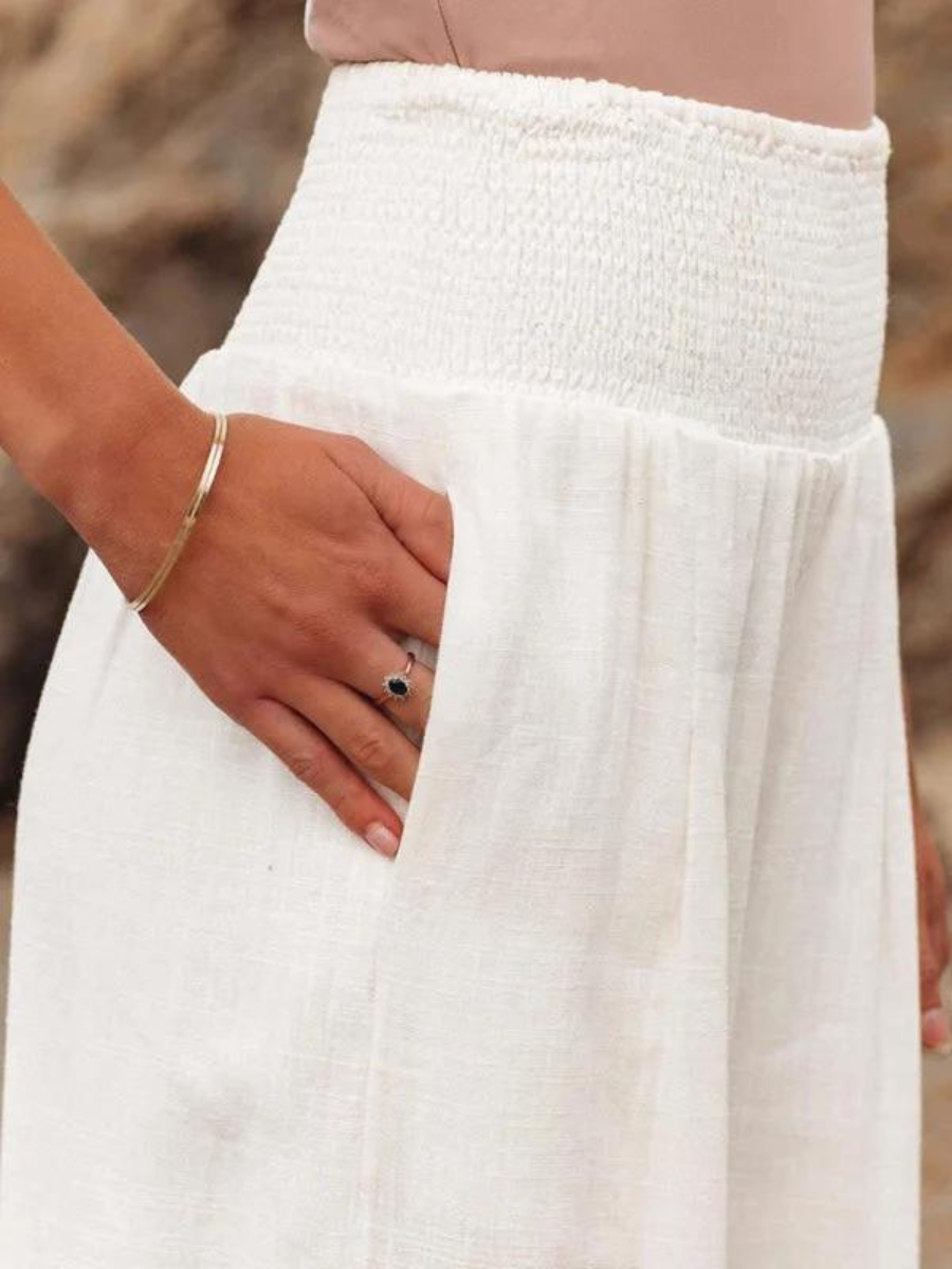 Aileen Wide Beach Trousers