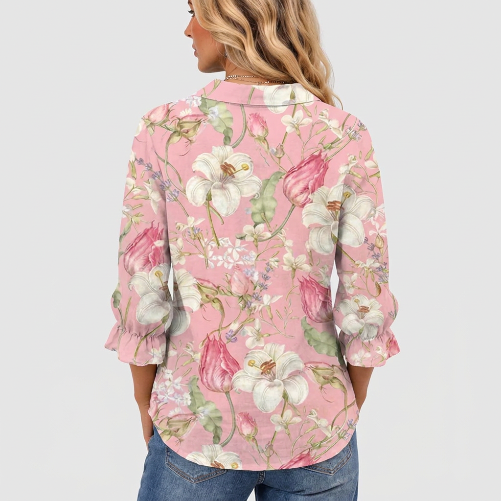 Frances | Elegant Bloom Blouse