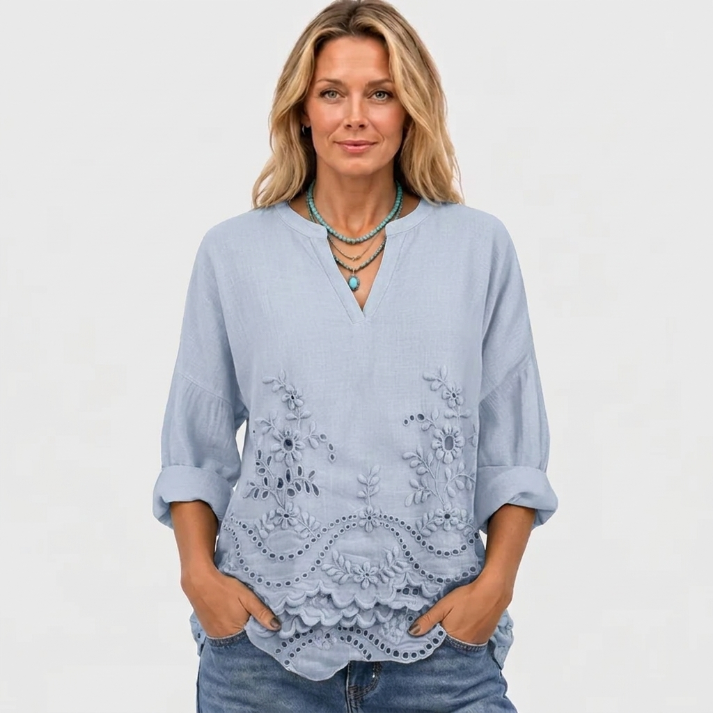 Viva | Chic Printed Blouse