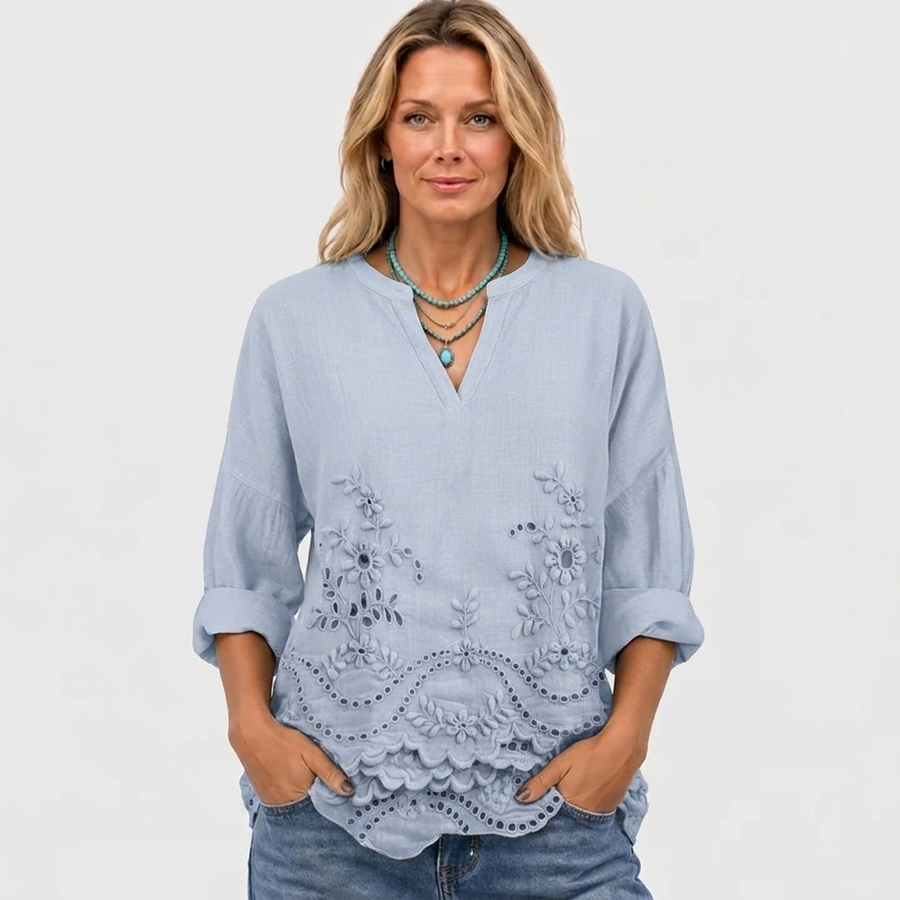 Viva | Chic Printed Blouse