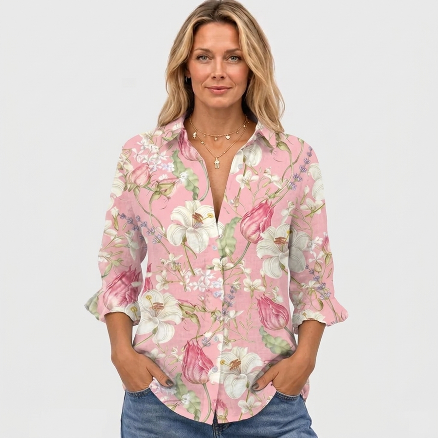 Frances | Elegant Bloom Blouse
