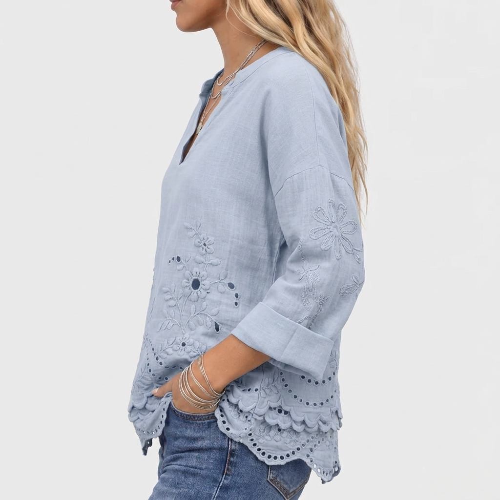Viva | Chic Printed Blouse
