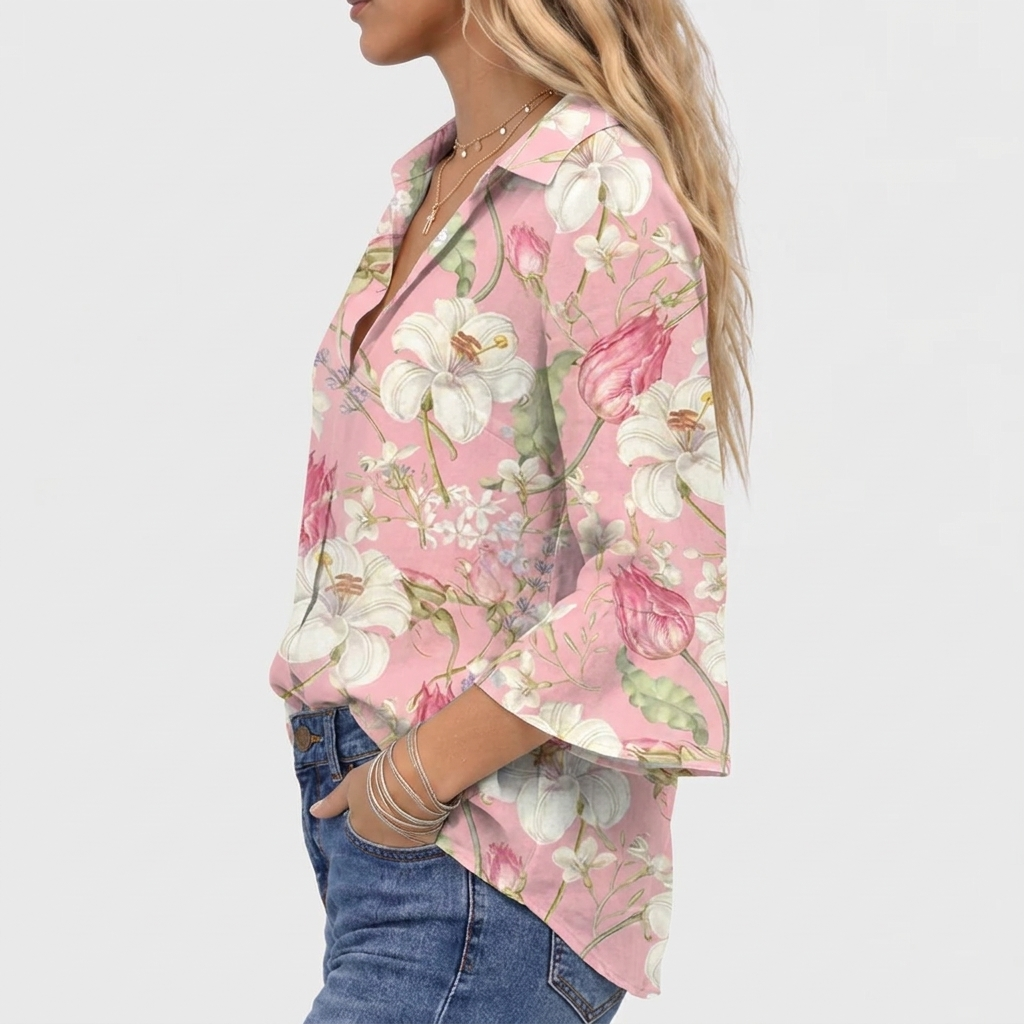 Frances | Elegant Bloom Blouse