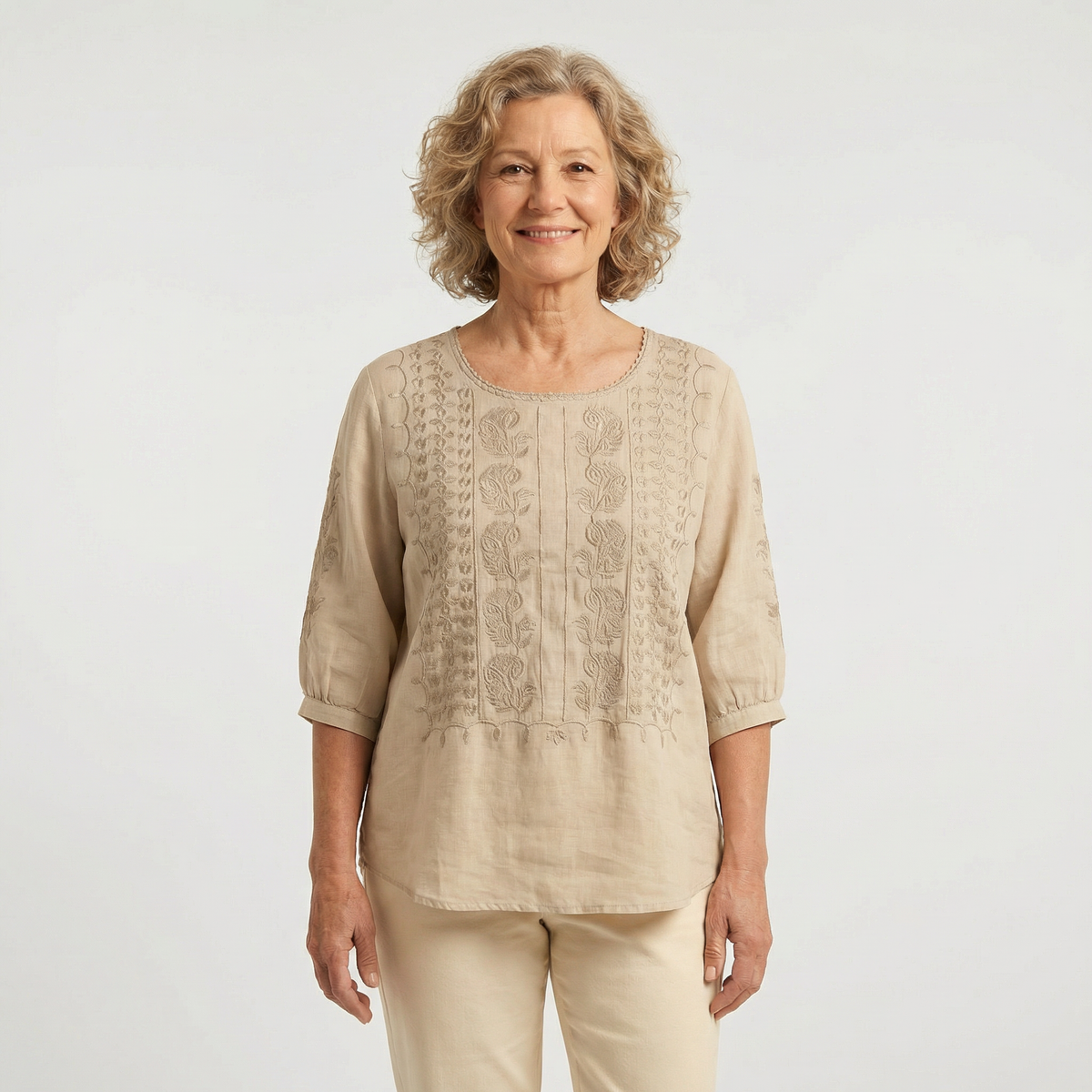 Celine Embroidered Blouse