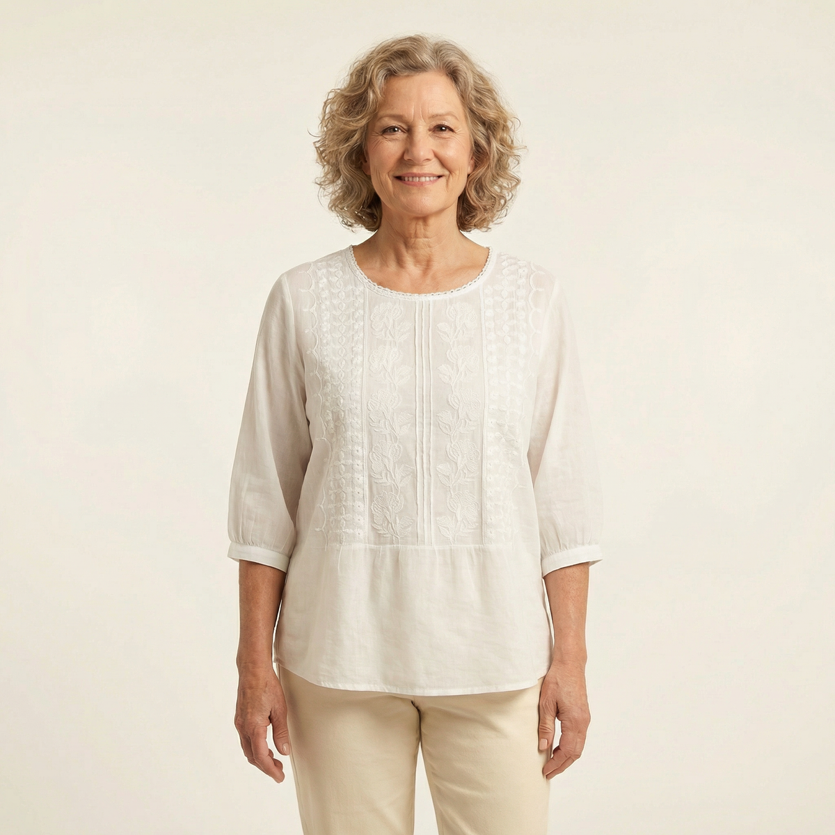 Celine Embroidered Blouse