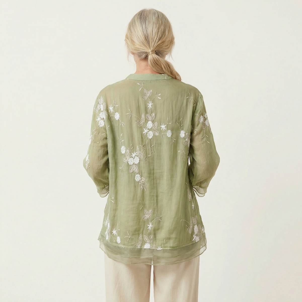 Mila Embroidered Top