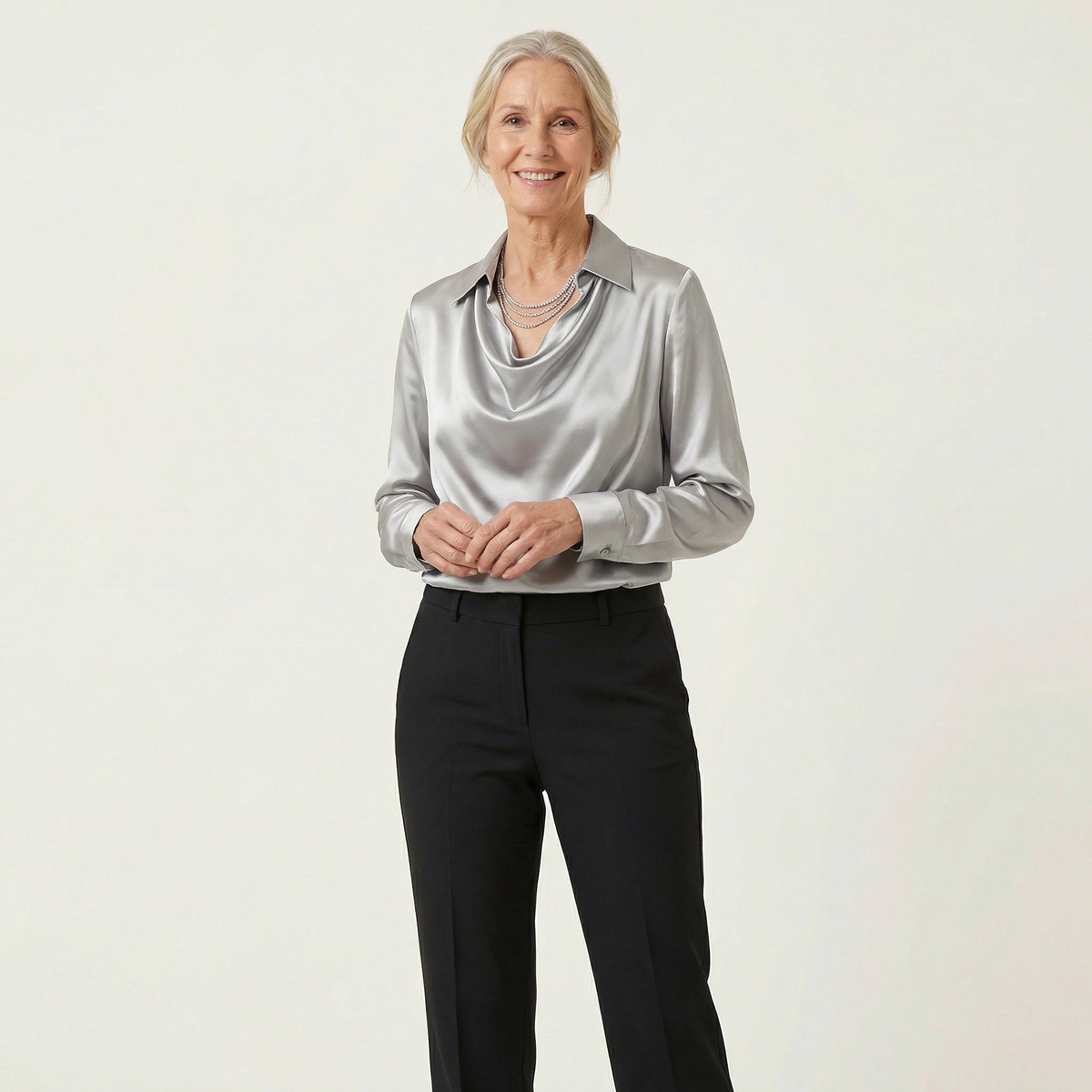 Luna Draped Blouse