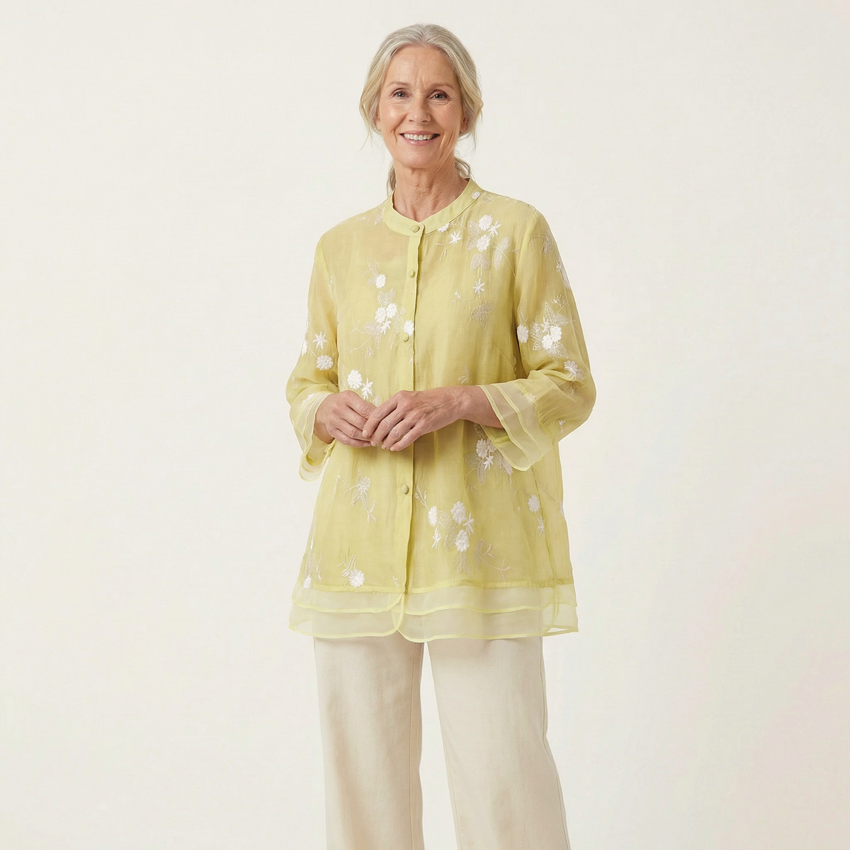 Mila Embroidered Top