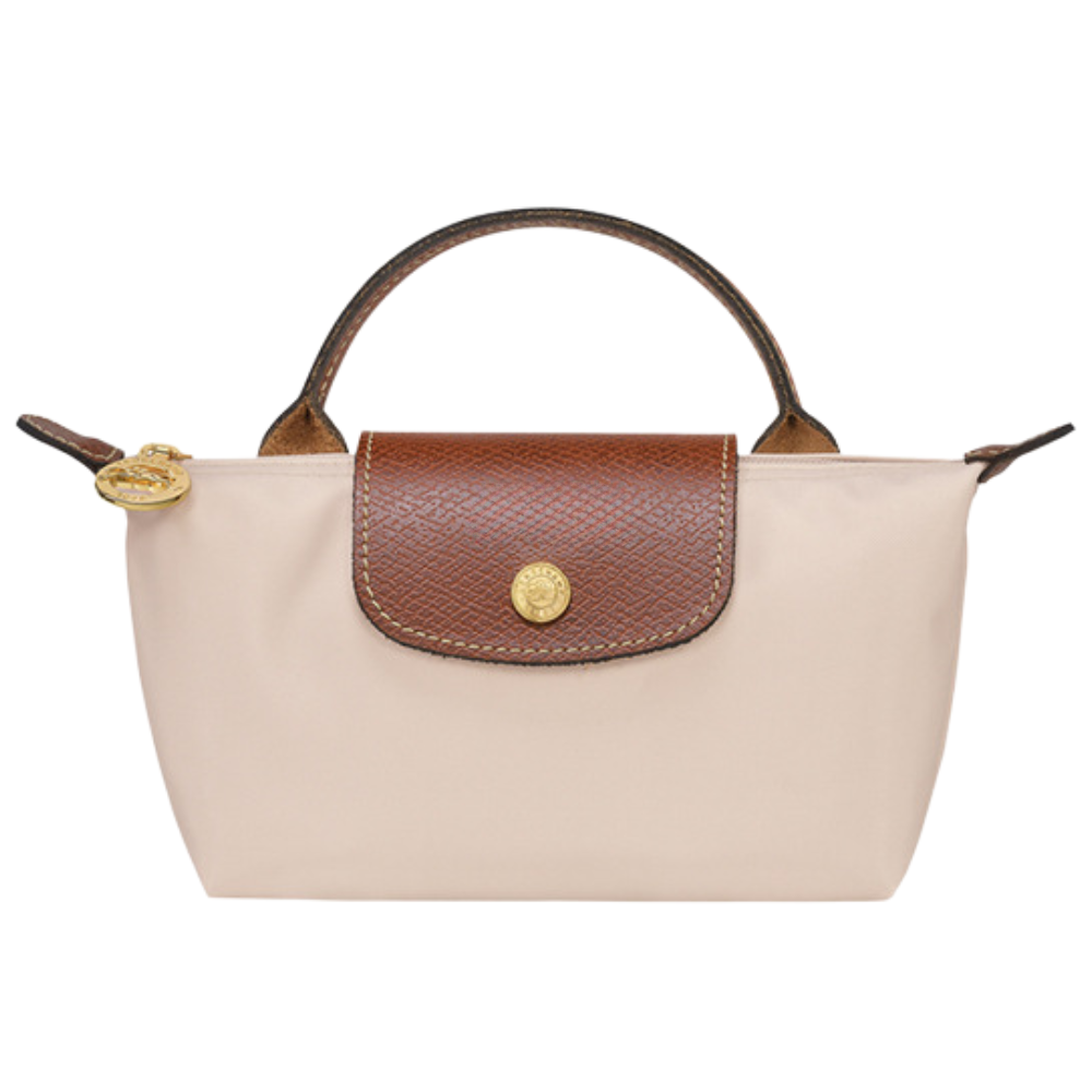 Mini Élan White Paper Bag - Shoulder Strap Included