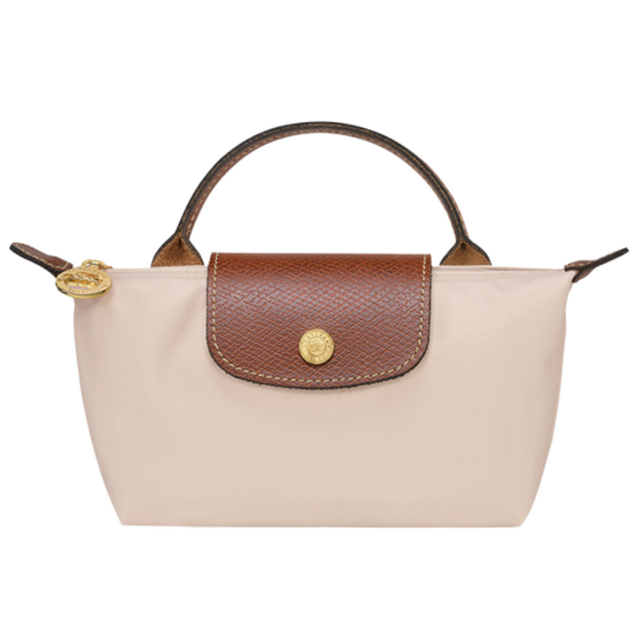Mini Élan White Paper Bag - Shoulder Strap Included