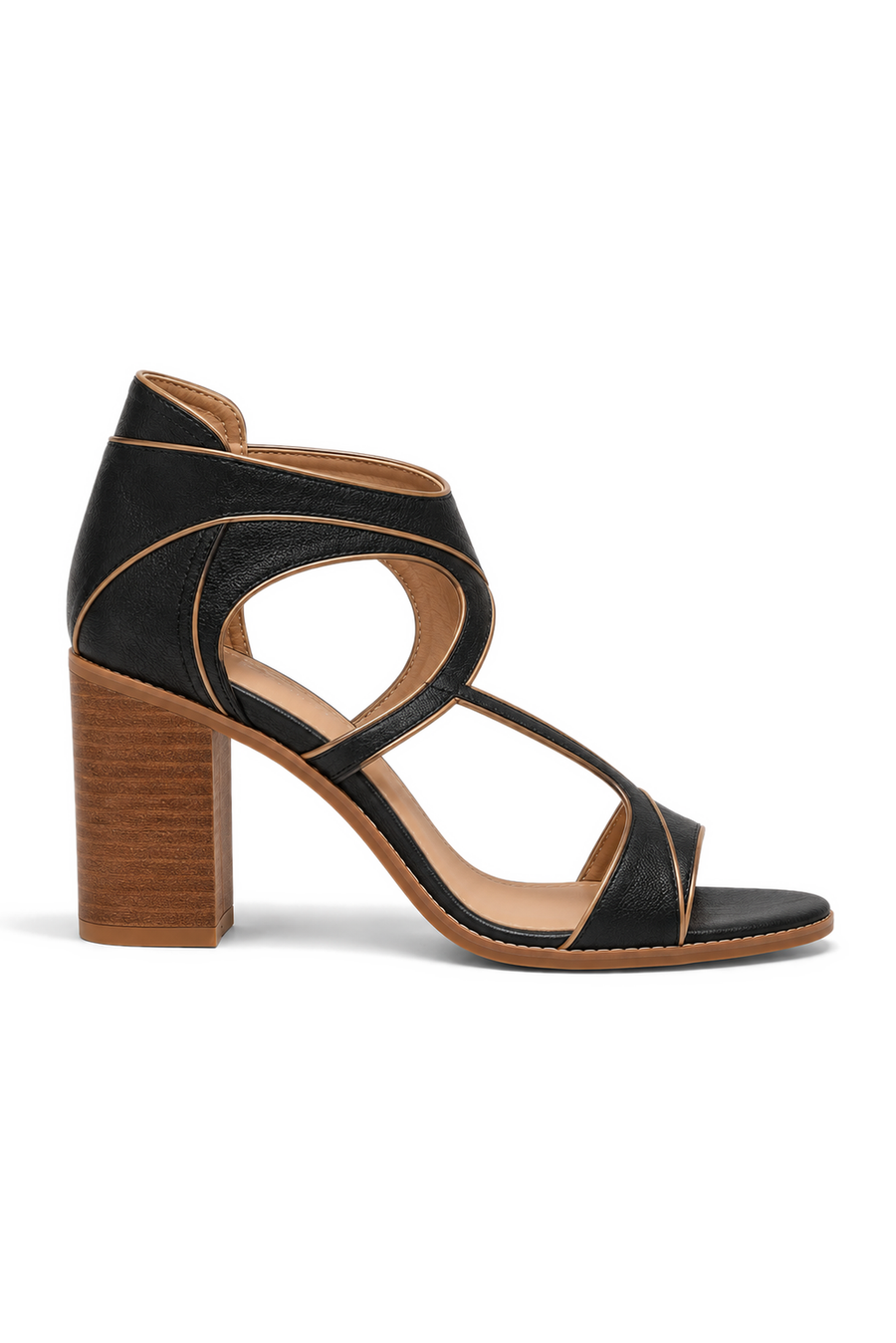 Willow | Crossed Strap Heeled Sandals