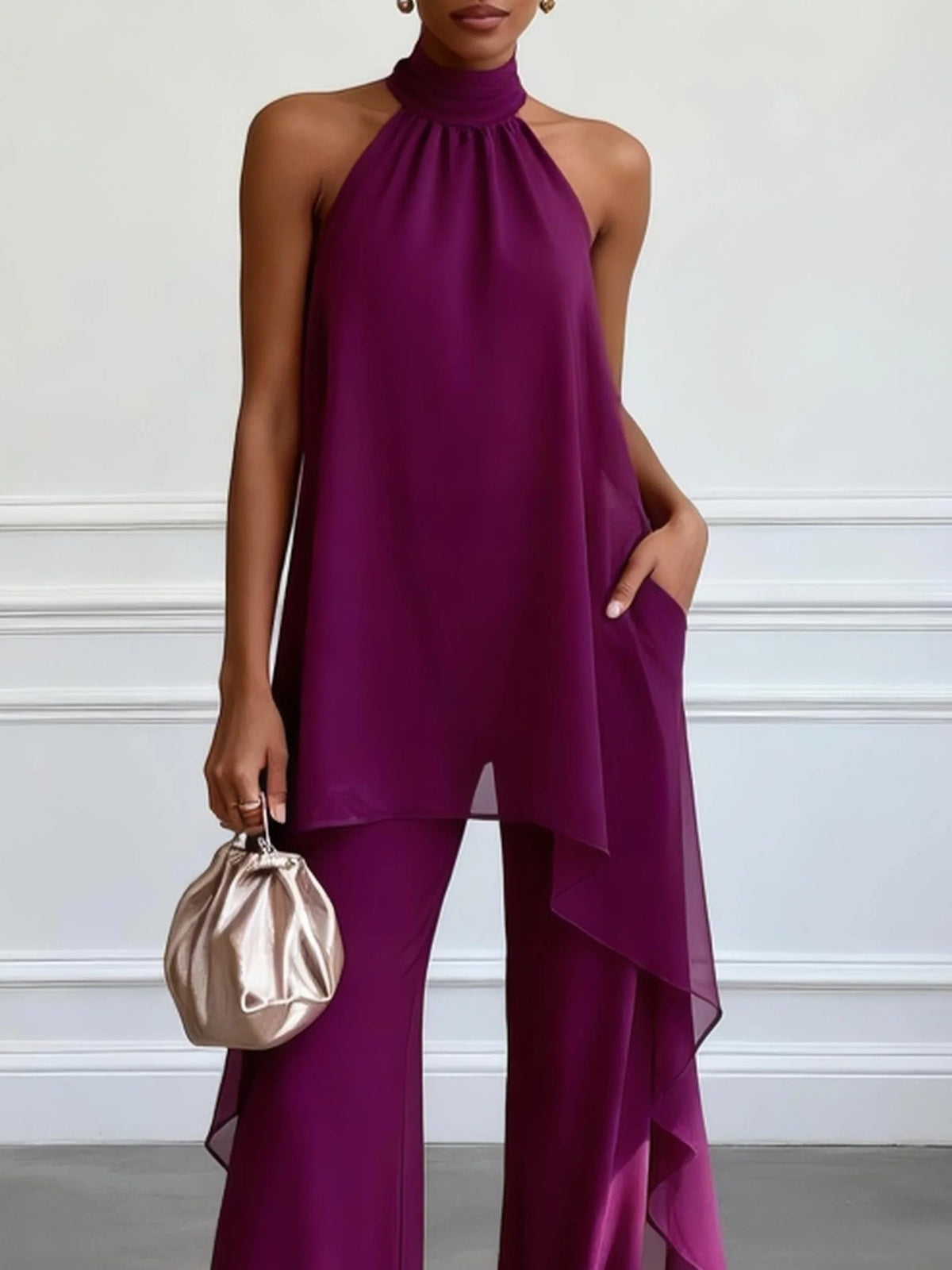 Lily | Elegant Halter Set for Women